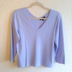 Very comfortable baby blue tee